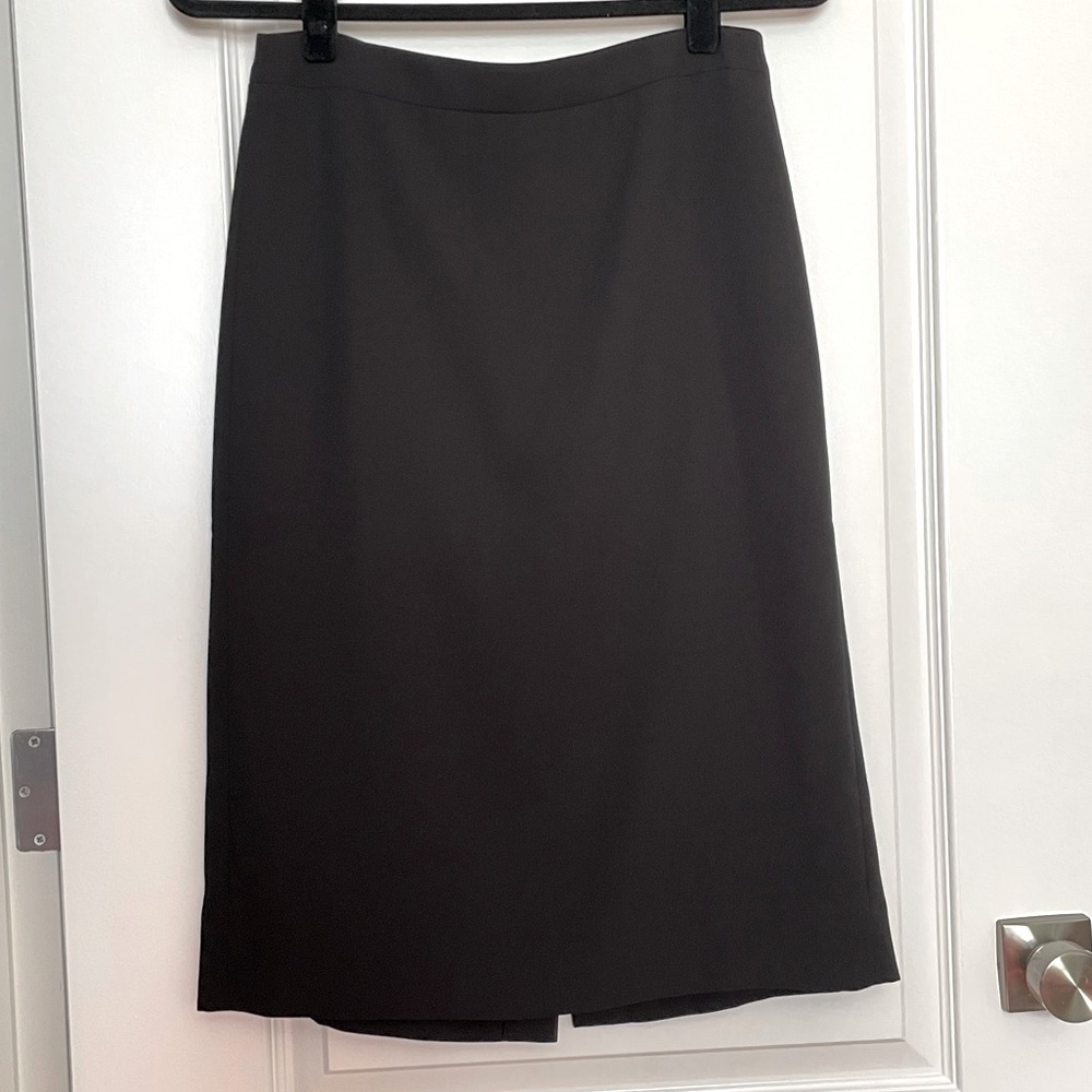 J Crew 365 Black Pencil Skirt